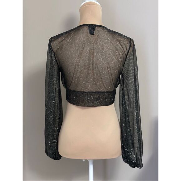 Windsor black mesh glitter jacket - Picture 4 of 14